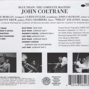 John Coltrane - Blue Train: The Complete Masters (CD)