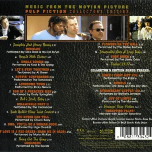 Various - Pulp Fiction: Music From The Motion Picture (Collector's Edition)